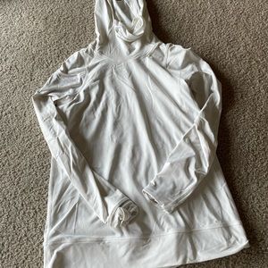 White lululemon pullover